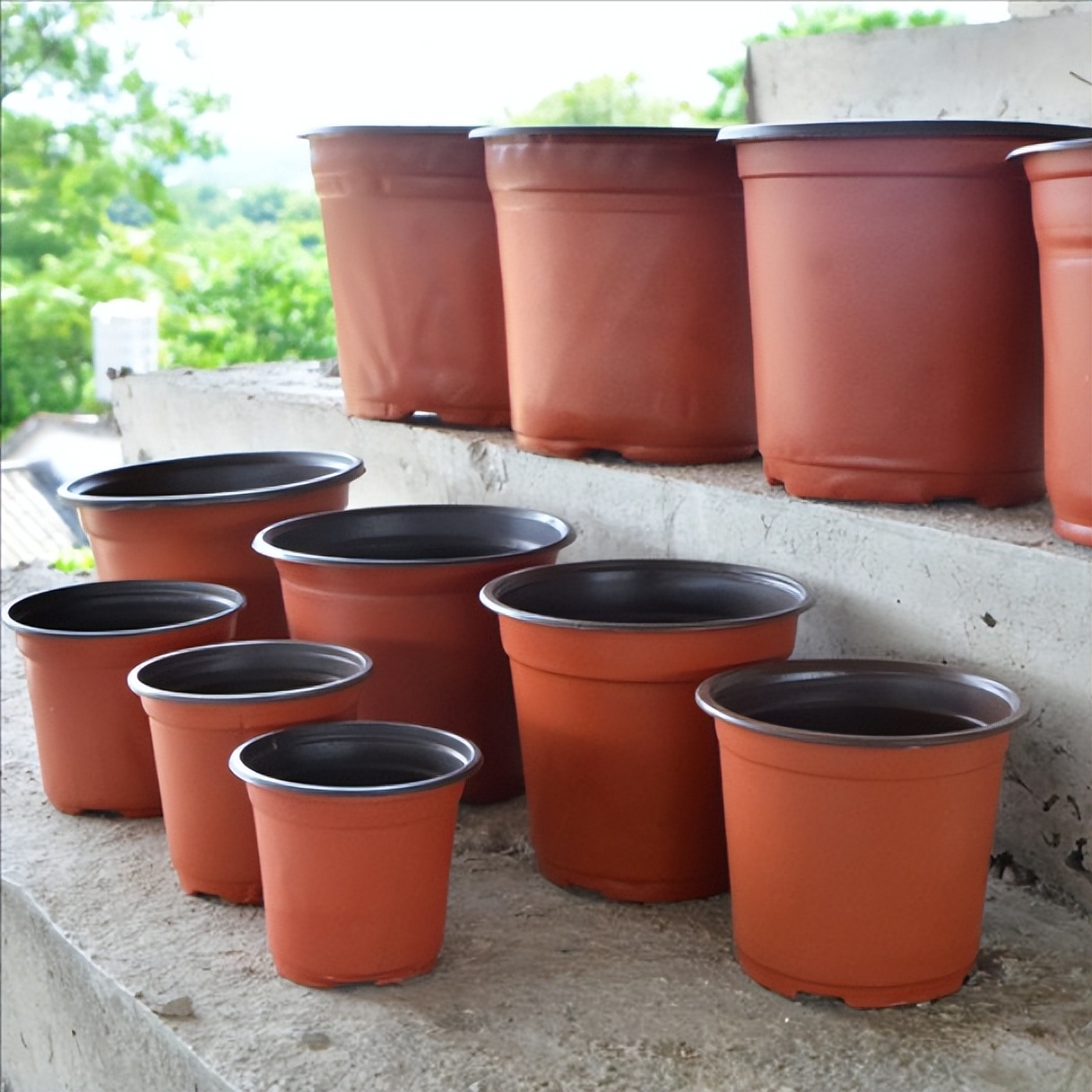 花盆的种类有哪些,花卉市场一般都是在用什么花盆