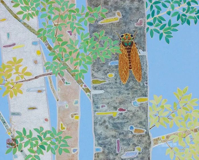 野地美树子手绘油画,日本画家奈良美智作品图