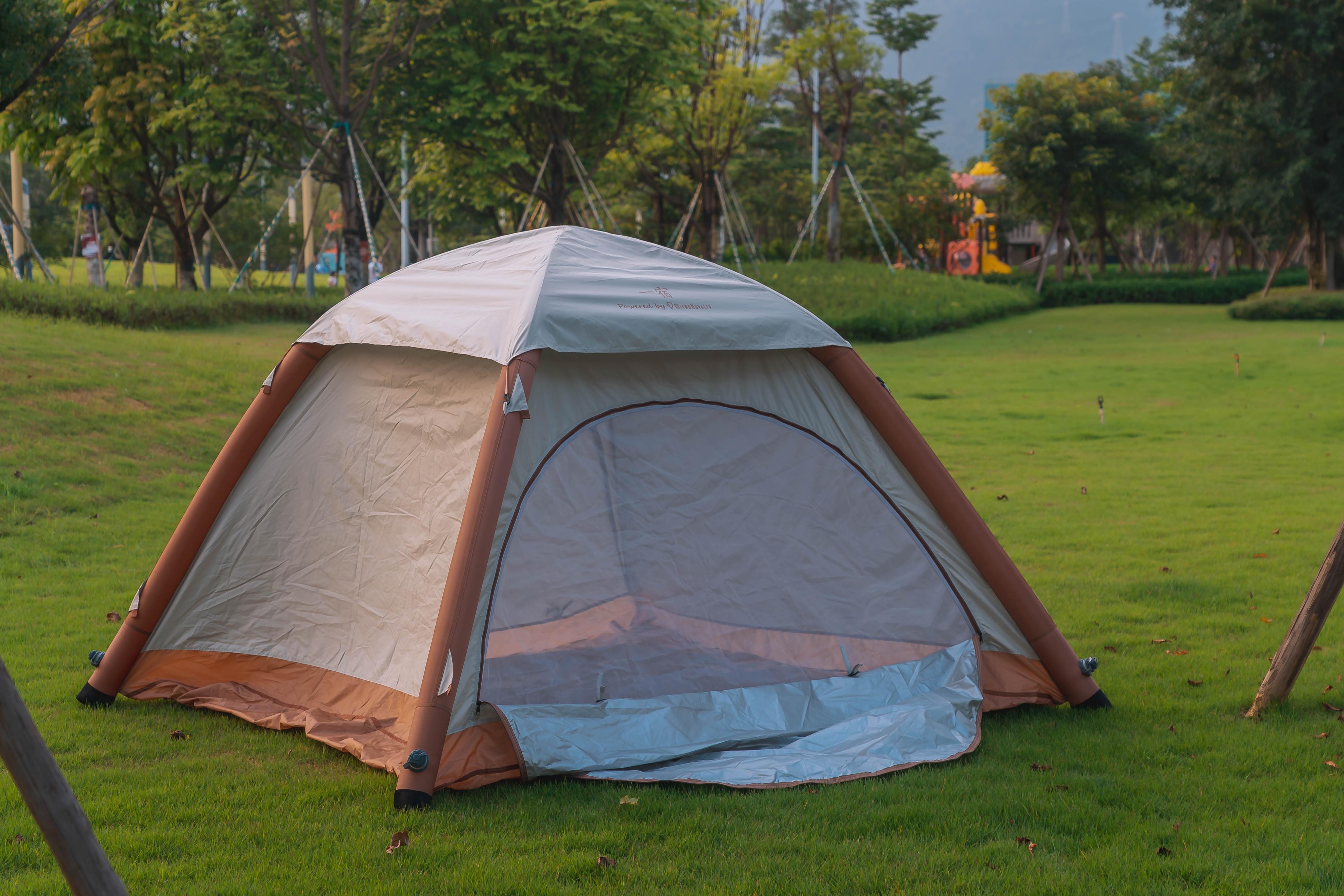 露营简易床垫,快速搭建的露营帐篷