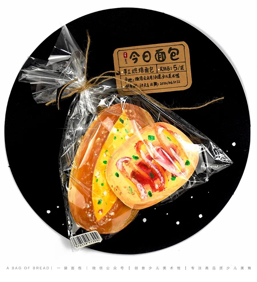 超软油画棒怎么捏迷你面包,好看油画棒教学