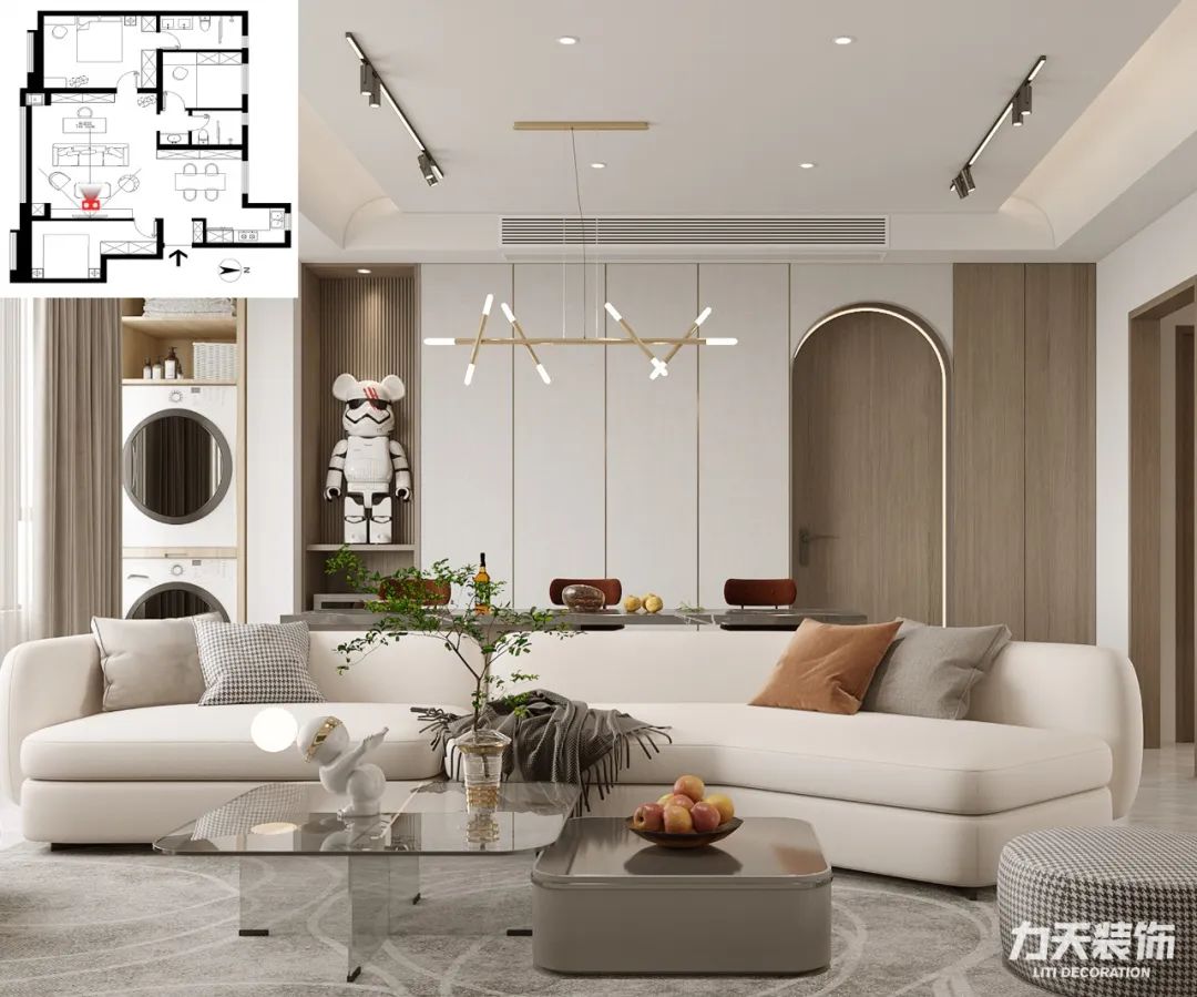 新鼎华府装修图片,新鼎华府115平装修效果图