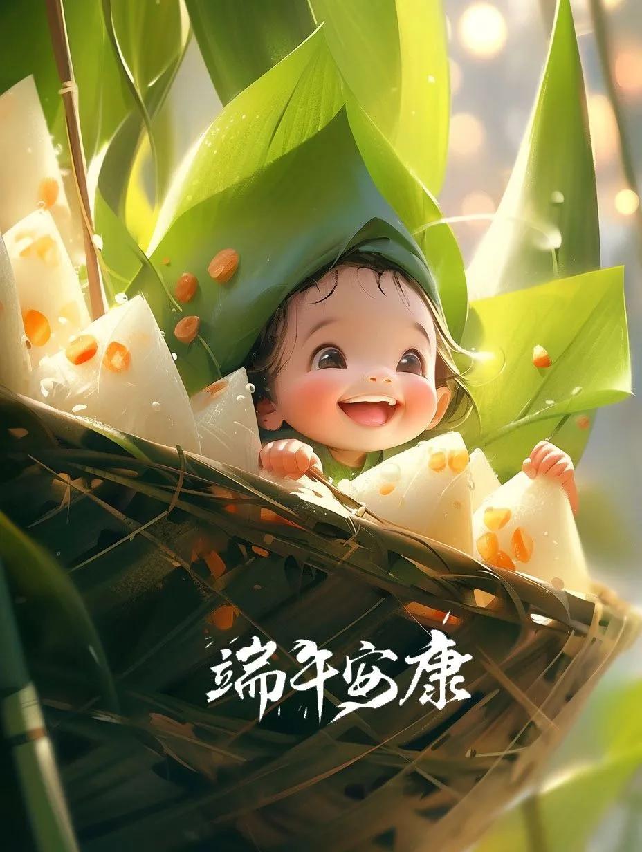 端午节怎么发朋友圈带图片,端午节精美配图