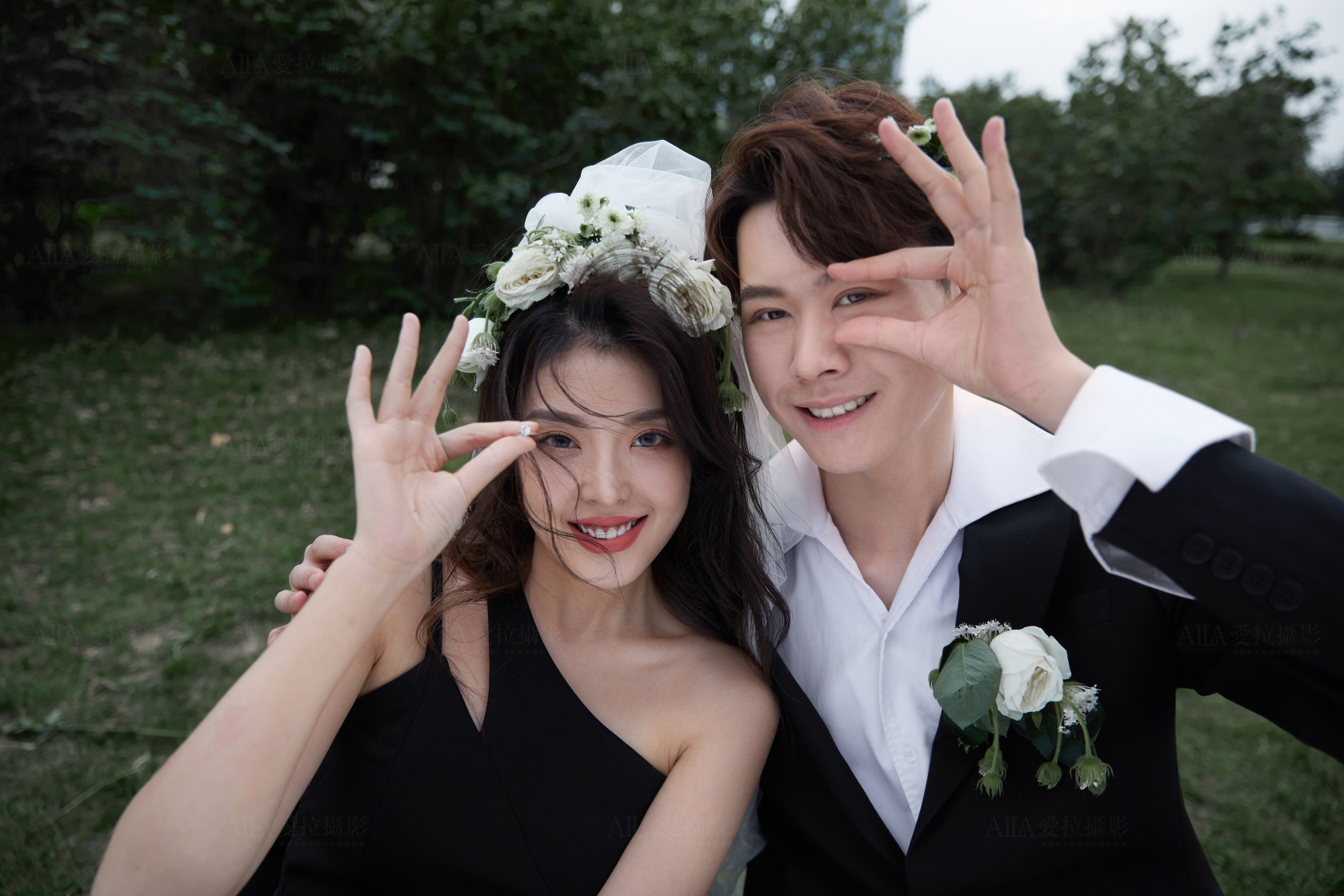 太美惹！分享我的森系婚纱照，简单太爱你