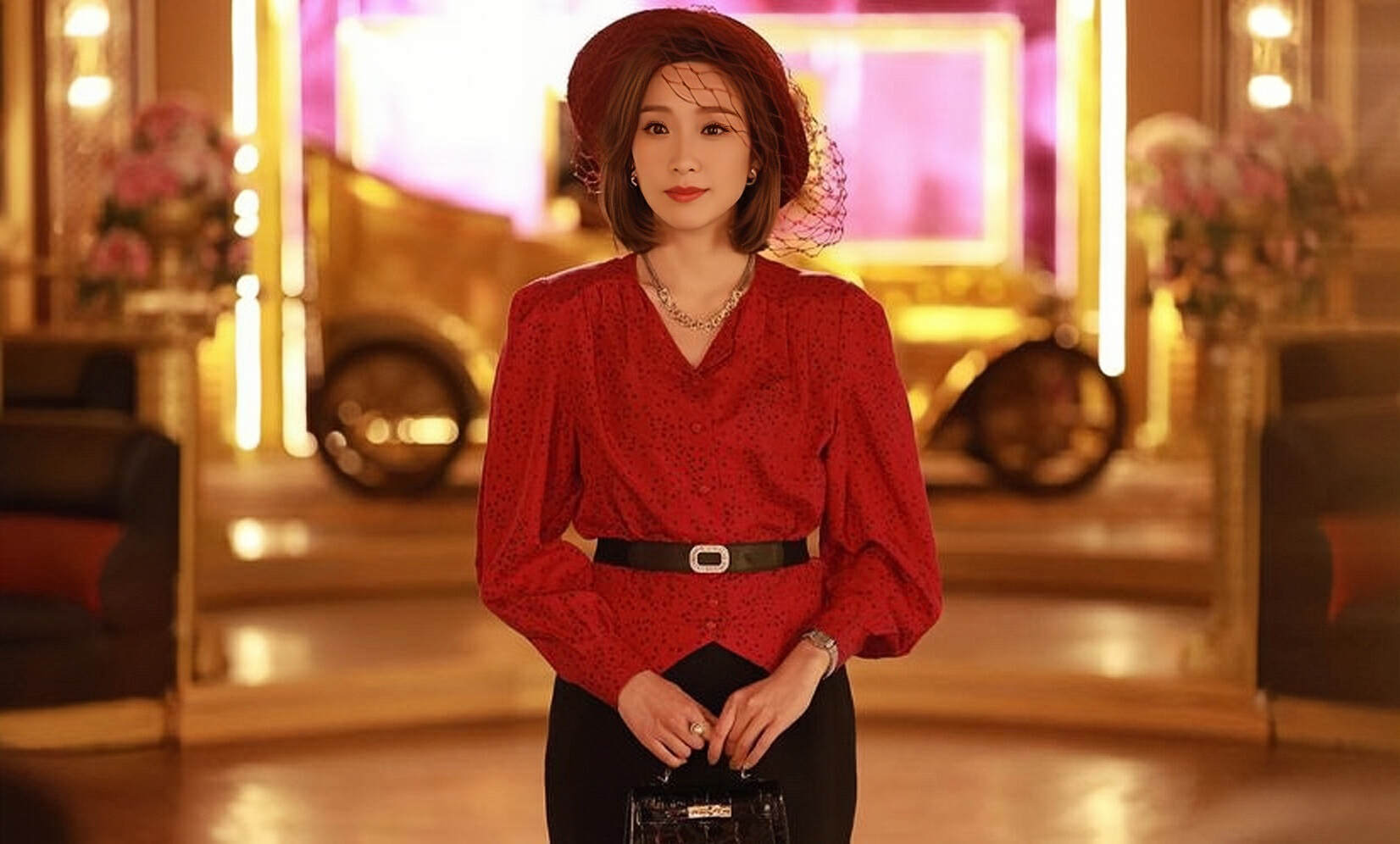 TVB知名女星不慎露底走光，新剧演*底卧**妩媚动人，戏份少变配角