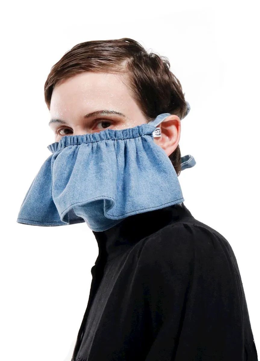 废弃口罩设计,废弃口罩改造成品高颜值