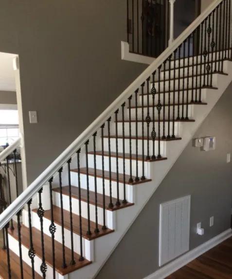 今年最流行的室内楼梯扶手,楼梯扶手好看一点的