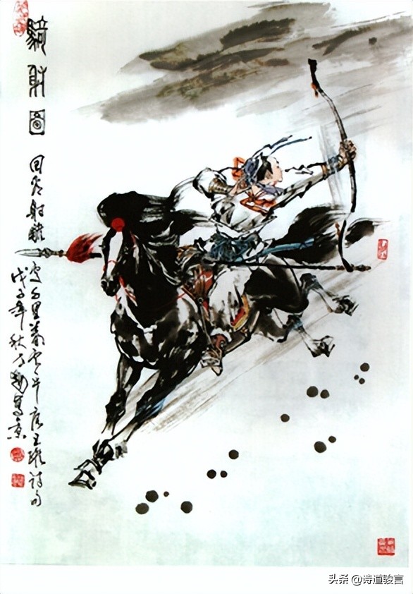 张祜观猎,李白白居易和王维谁写的诗最多