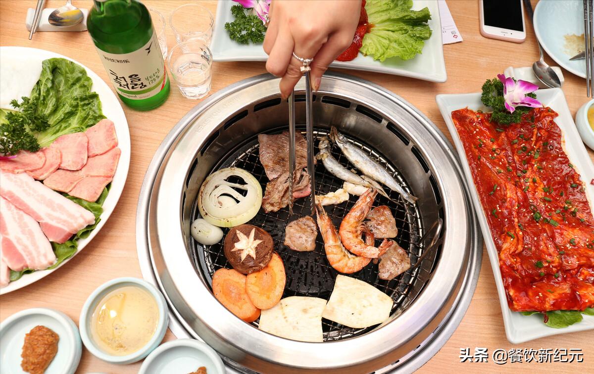 家门口的一家饭店倒闭了,韩式烤肉韩国料理