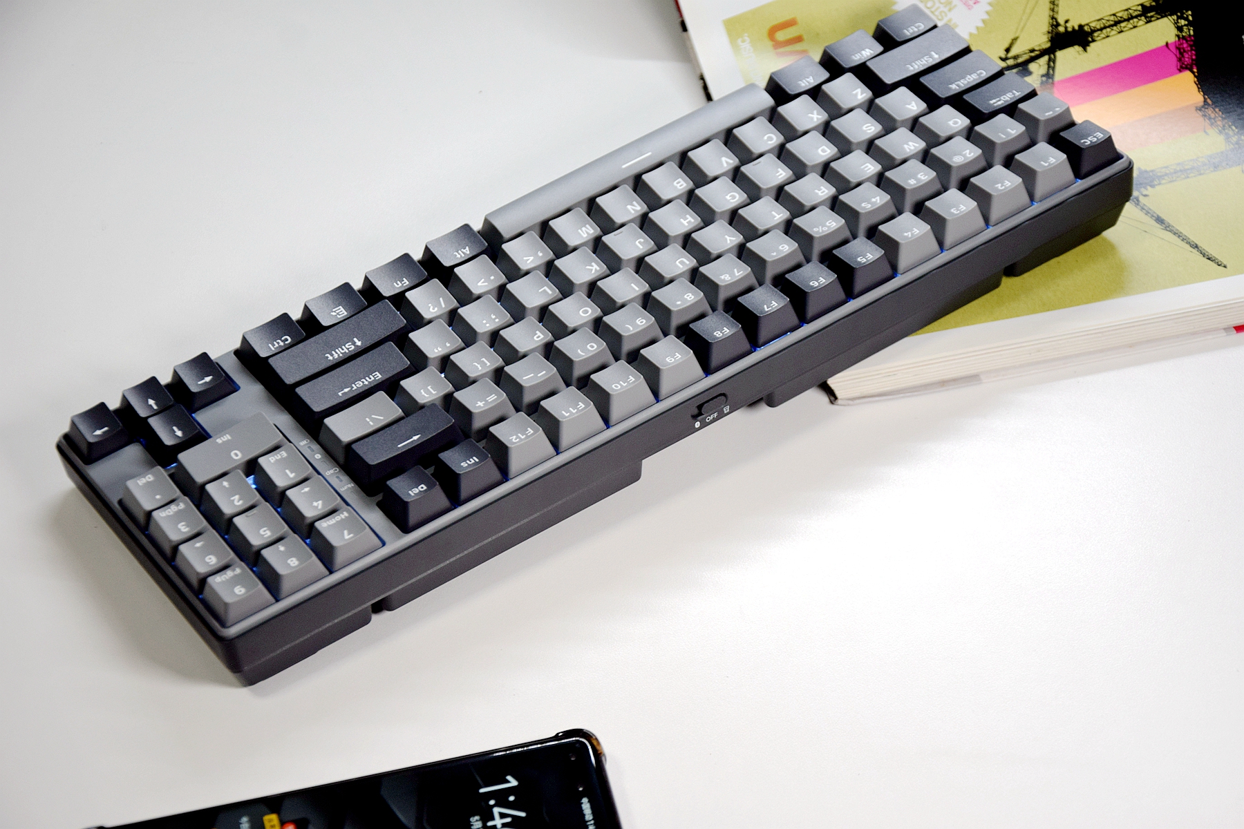 300以内的双模机械键盘98键,小键盘三模键盘推荐