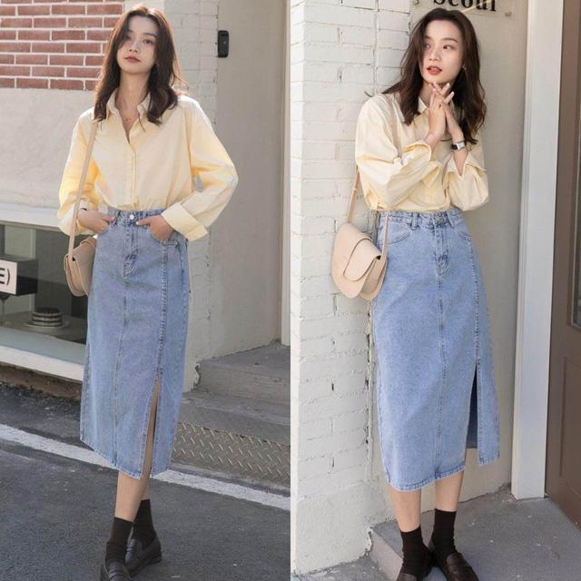 夏天裙子搭配什么鞋子显腿长,夏日搭配有哪些半身裙显腿长