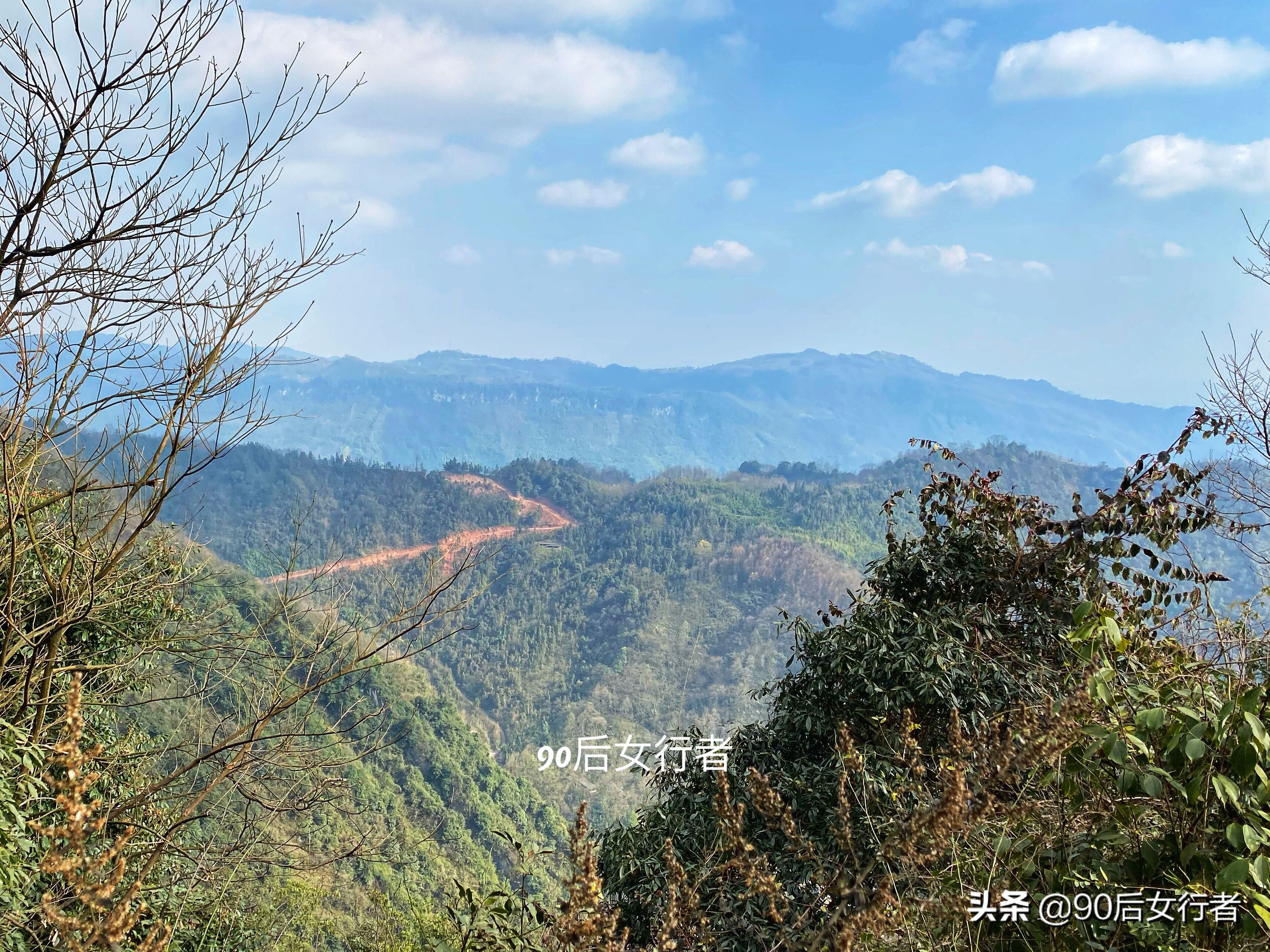 徒步大邑华山村,徒步大邑万佛顶