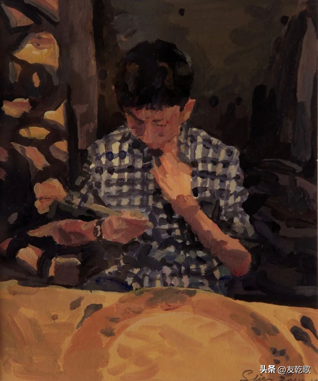 中国油画院写实油画,中国艺术研究院油画作品图片