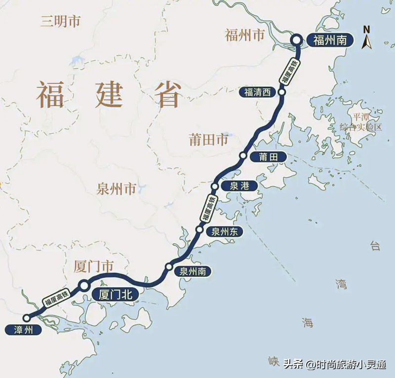 福建首条350高铁是哪条,福州厦门高铁直达1小时开通