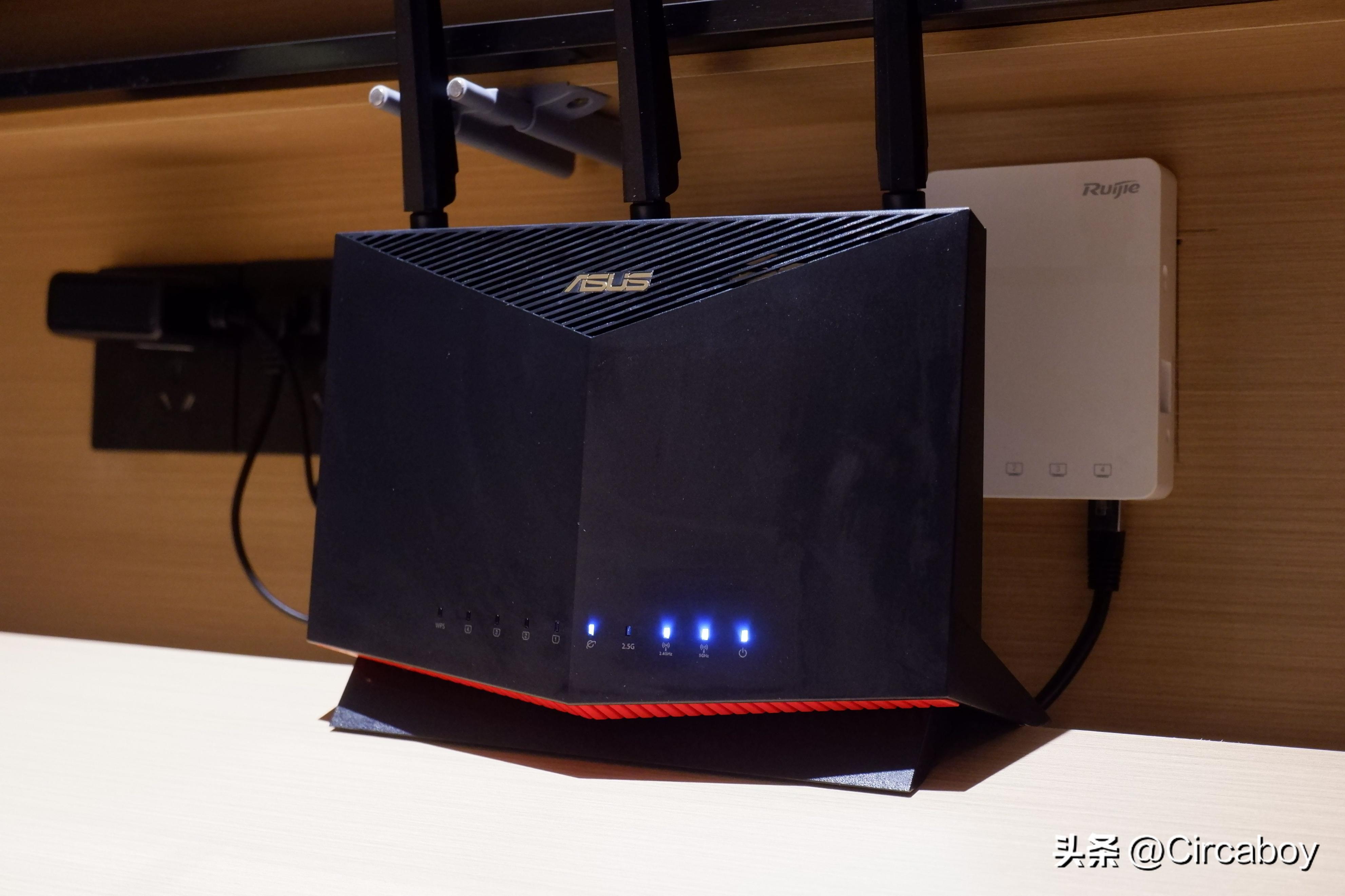 华硕ax86路由器2.5g网口怎么用,华硕路由器ac86u稳定性测试