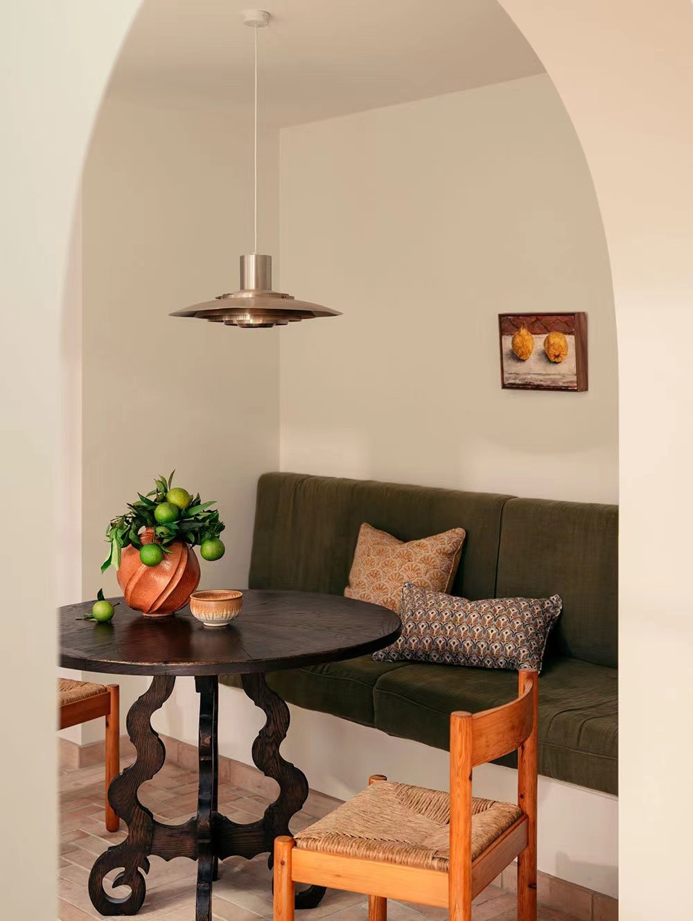 简约地中海风卧室,160平浪漫法式风住宅优雅范十足