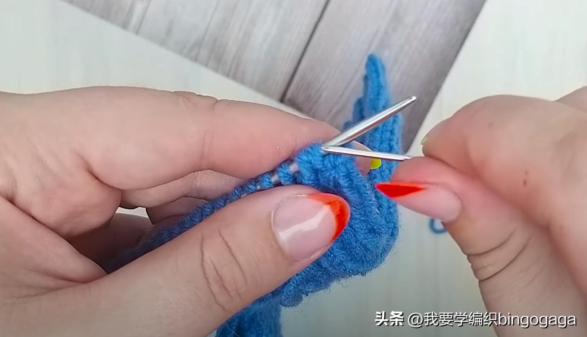 一片式织鞋教程全过程,一片式鞋面的织法