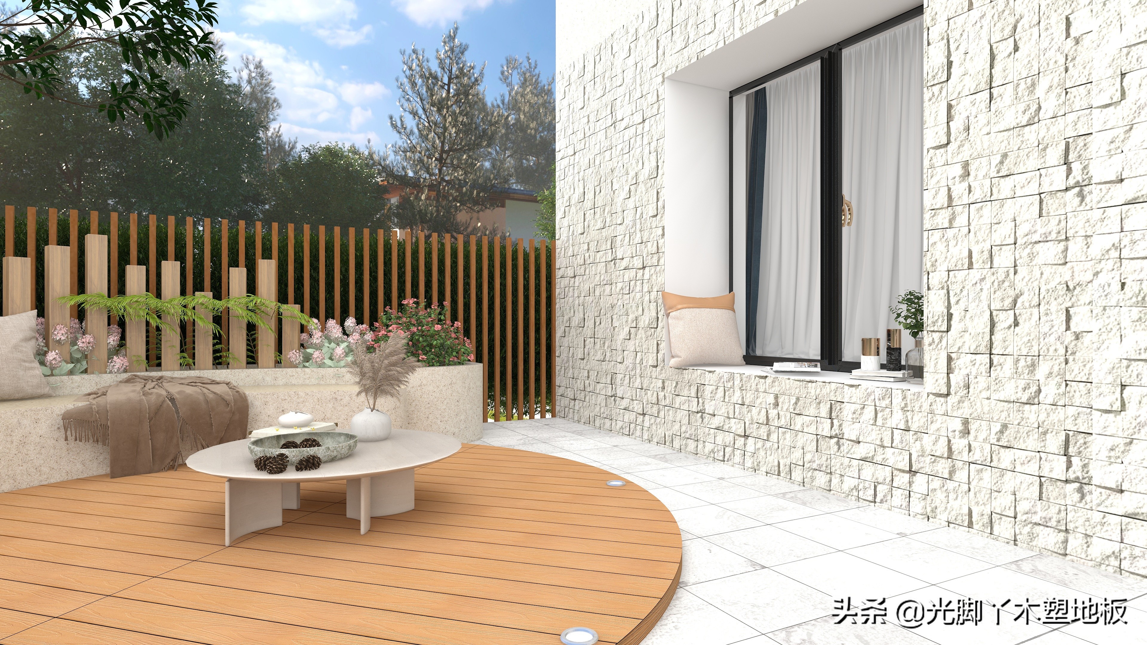 木塑/塑木地板如何安装呢？今天先简单分享一下，后面再细化操作