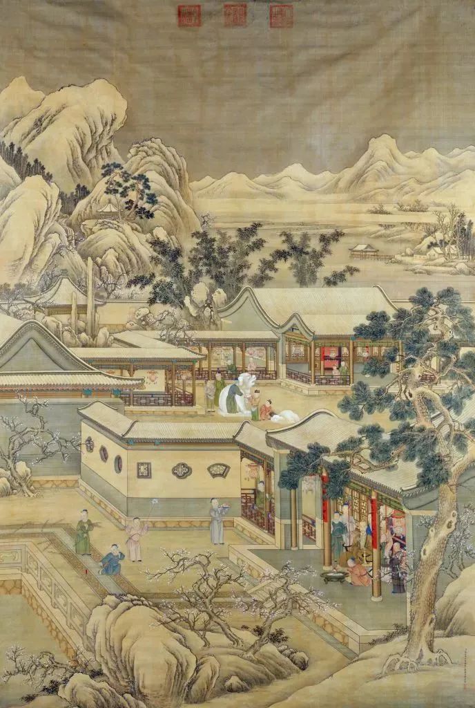 岁朝清供图都画的什么有什么寓意,中国文人画岁朝清供图