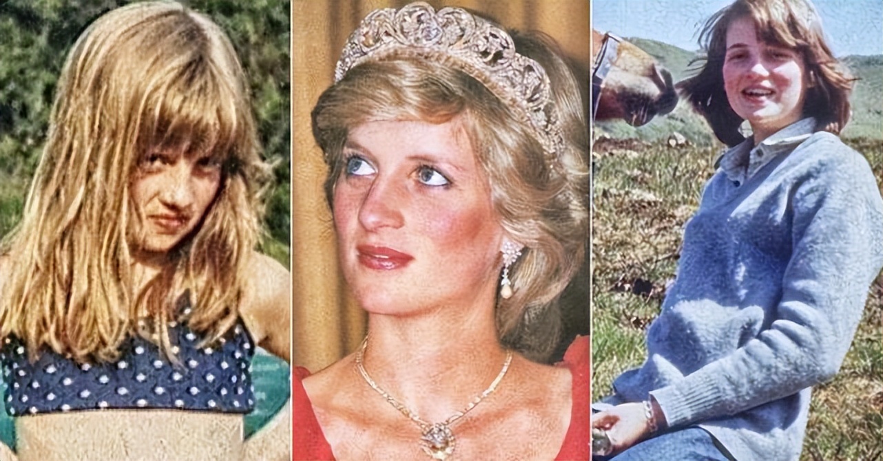 戴安娜小时候,戴安娜的姐姐小时候