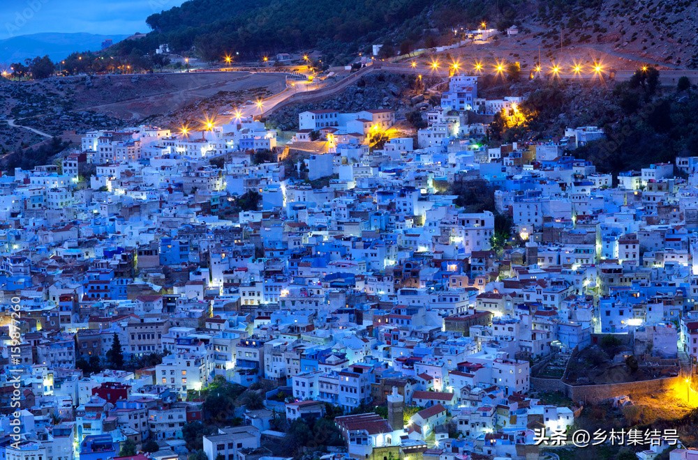 摩洛哥蓝色的小镇叫什么名字,摩洛哥旅游小镇