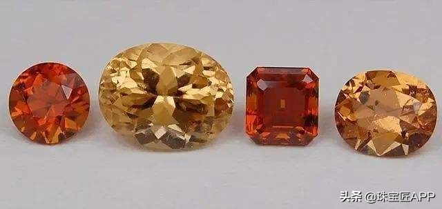 四种宝石图片大全,各种宝石黄色