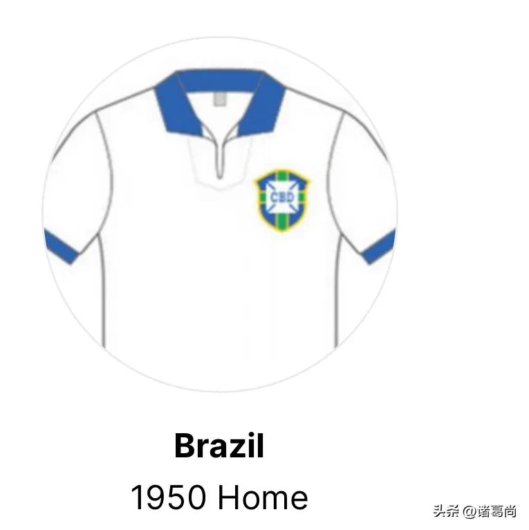 唯一全勤参加22届世界杯，桑巴军团的百年球服变更