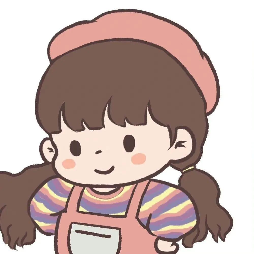 可可爱爱的情侣头像一人一张,对象不是人的情侣头像