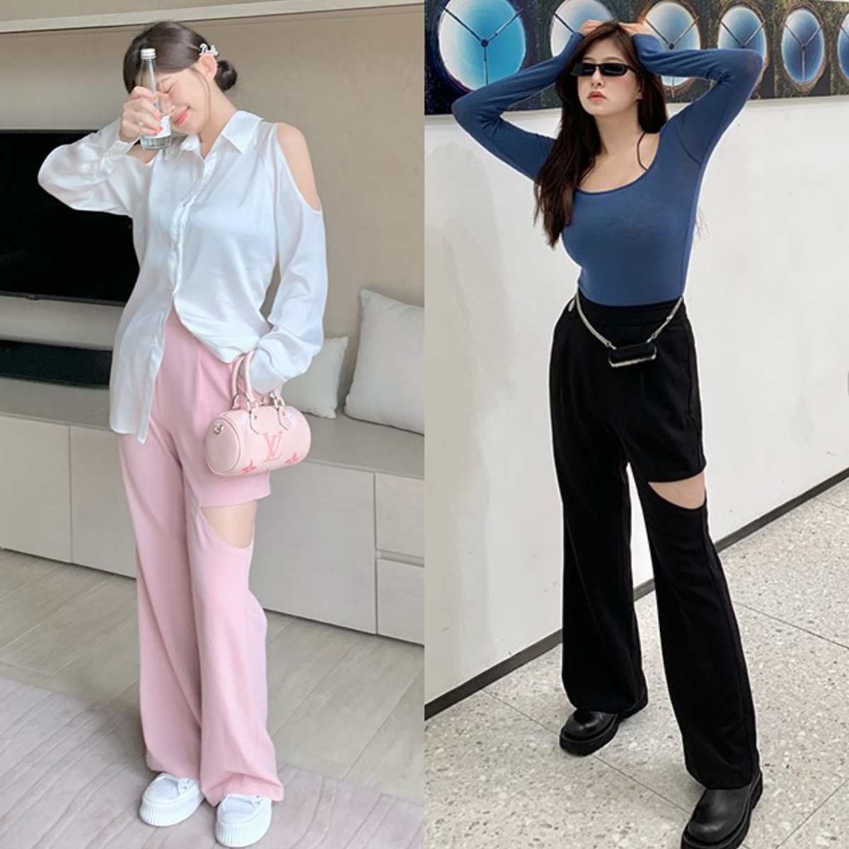 适合微胖女生裤子显瘦版型推荐,春夏微胖显瘦牛仔裤