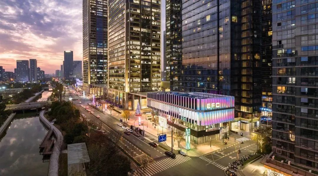 杭州欧美中心efc房价,杭州efc欧美金融城周边有什么商场