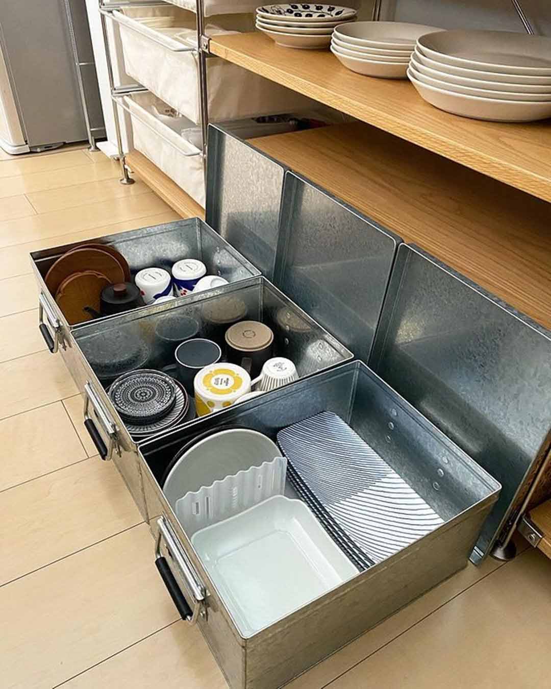 日本博主的宝藏厨房，丧心病狂的整齐！颜值爆裂，收纳力也惊人