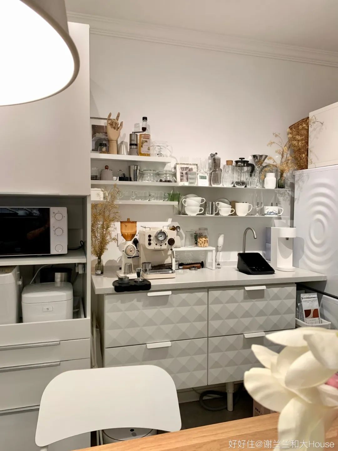 浴室柜吧台设计,小户型做水吧台