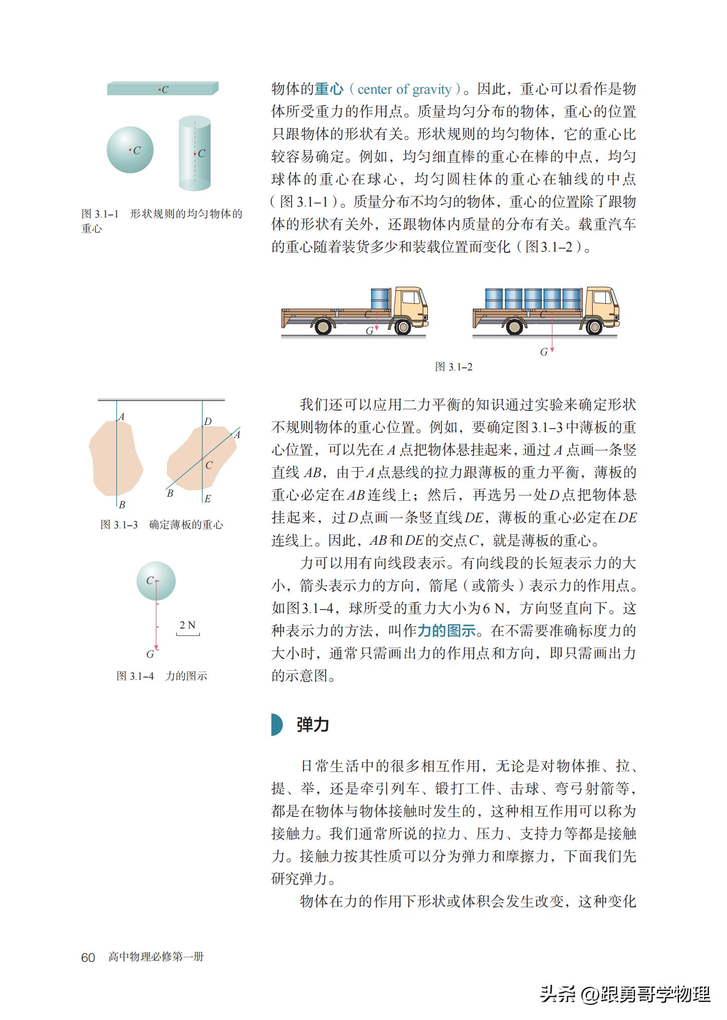 人教版高中物理必修第一册目录,高中物理电子课本全套免费