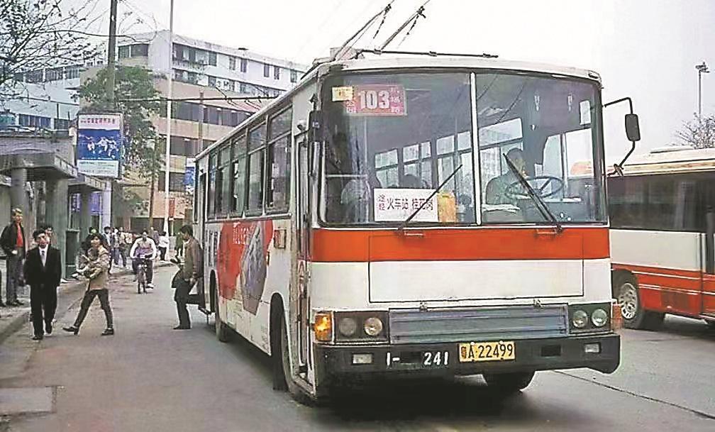 广州老牌电车线路103路停运,广州公交车103路最后一趟