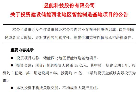 昱能科技走势,净利下滑