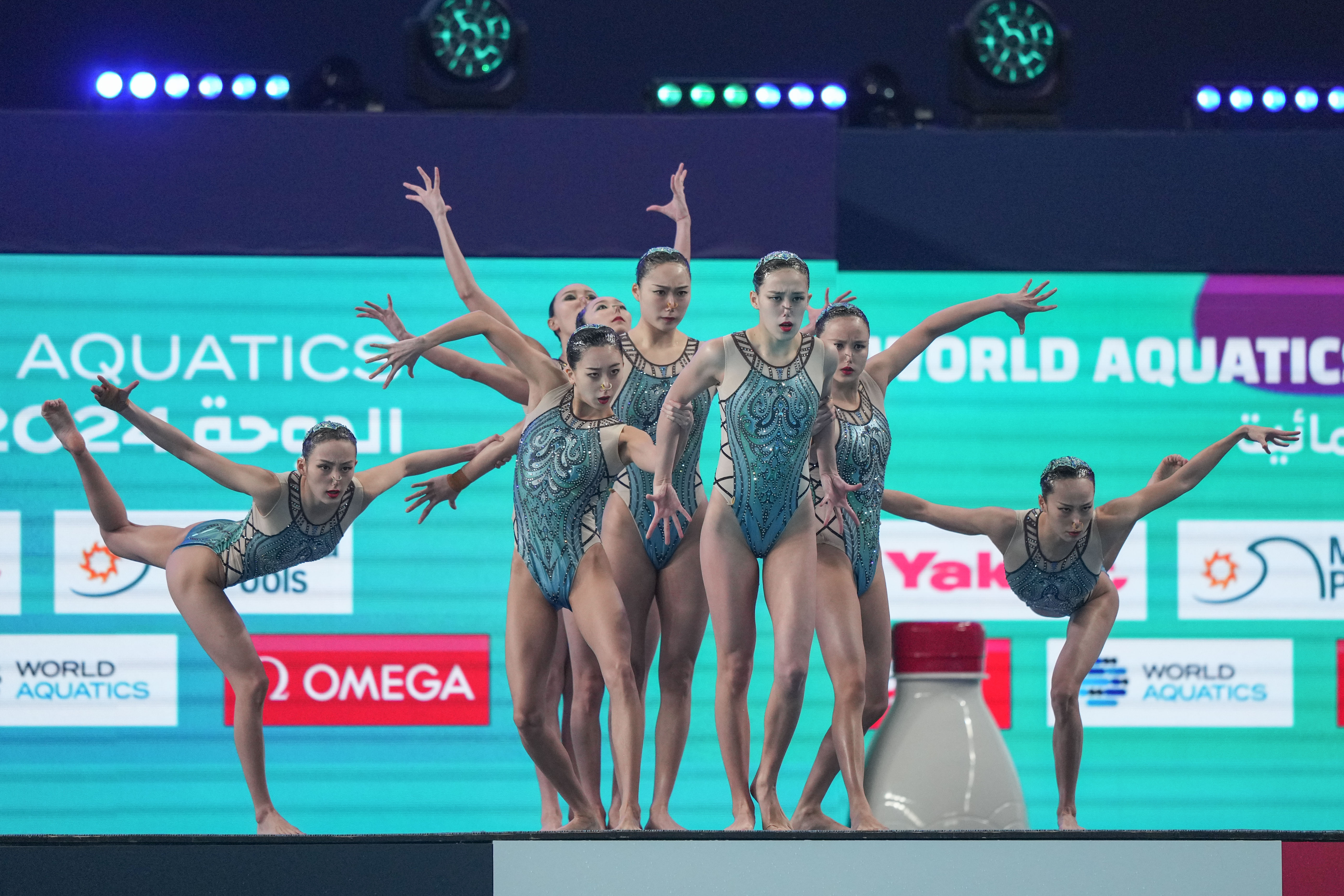 水立方景区,水立方花游