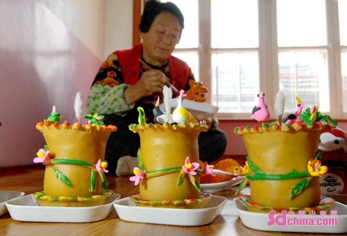 好品山东丨300多年渔家文化传承青岛即墨区吉祥豆面灯庆元宵