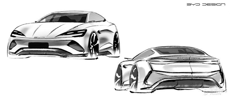 比亚迪海豹对比新款model3,比亚迪海豹顶配和model3性能版