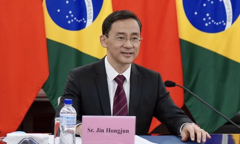 「大国外交」中国同南美洲第一大国如何深化合作，为全球发展注入更多“金砖力量”？——专访中国驻巴西使馆临时代办金红军公使