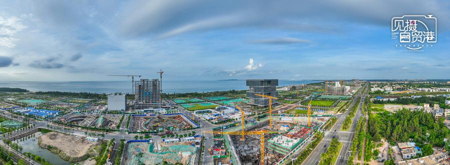 见摄自贸港｜海口江东新区项目专员“接单”为企业“跑腿”