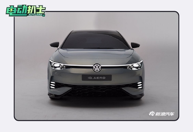 大众id系列概念车全自动驾驶纯电,大众id.aero概念车发布