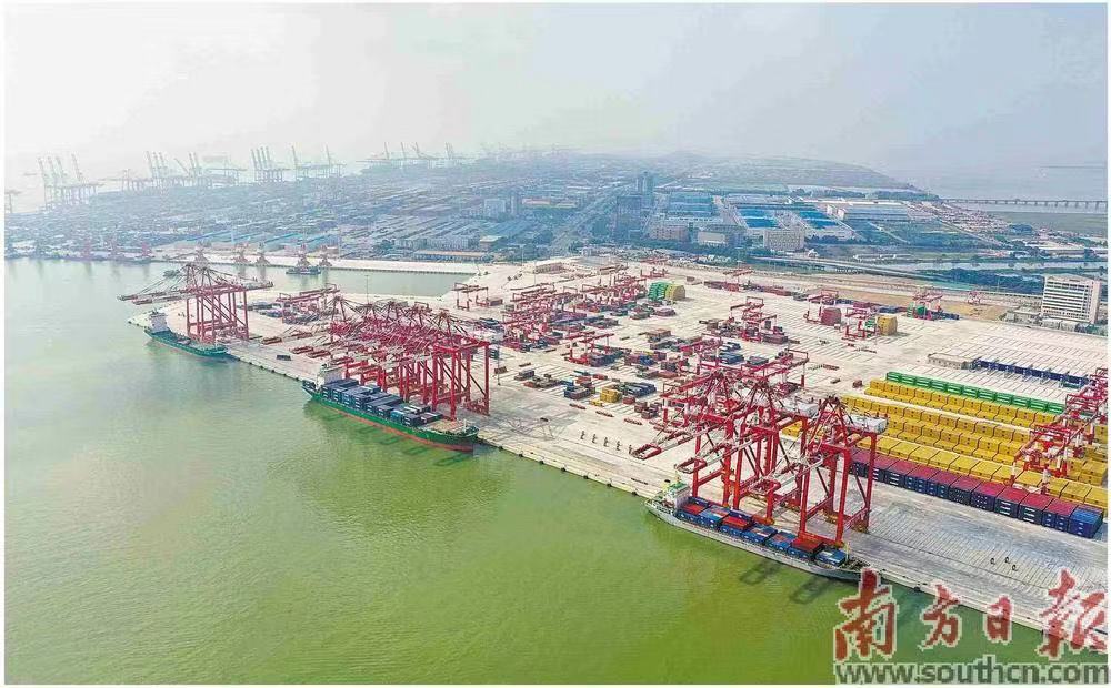 南沙港口海铁联运,南沙港铁路实现海铁联运新突破