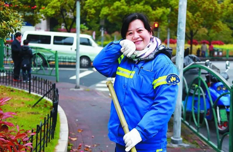 成慧环卫工人,环卫工成慧