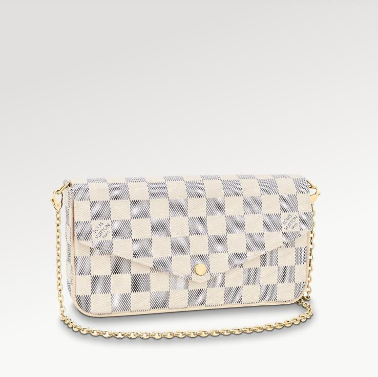 lvpochetteaccessories链条包,lvpochettefelicie链条包