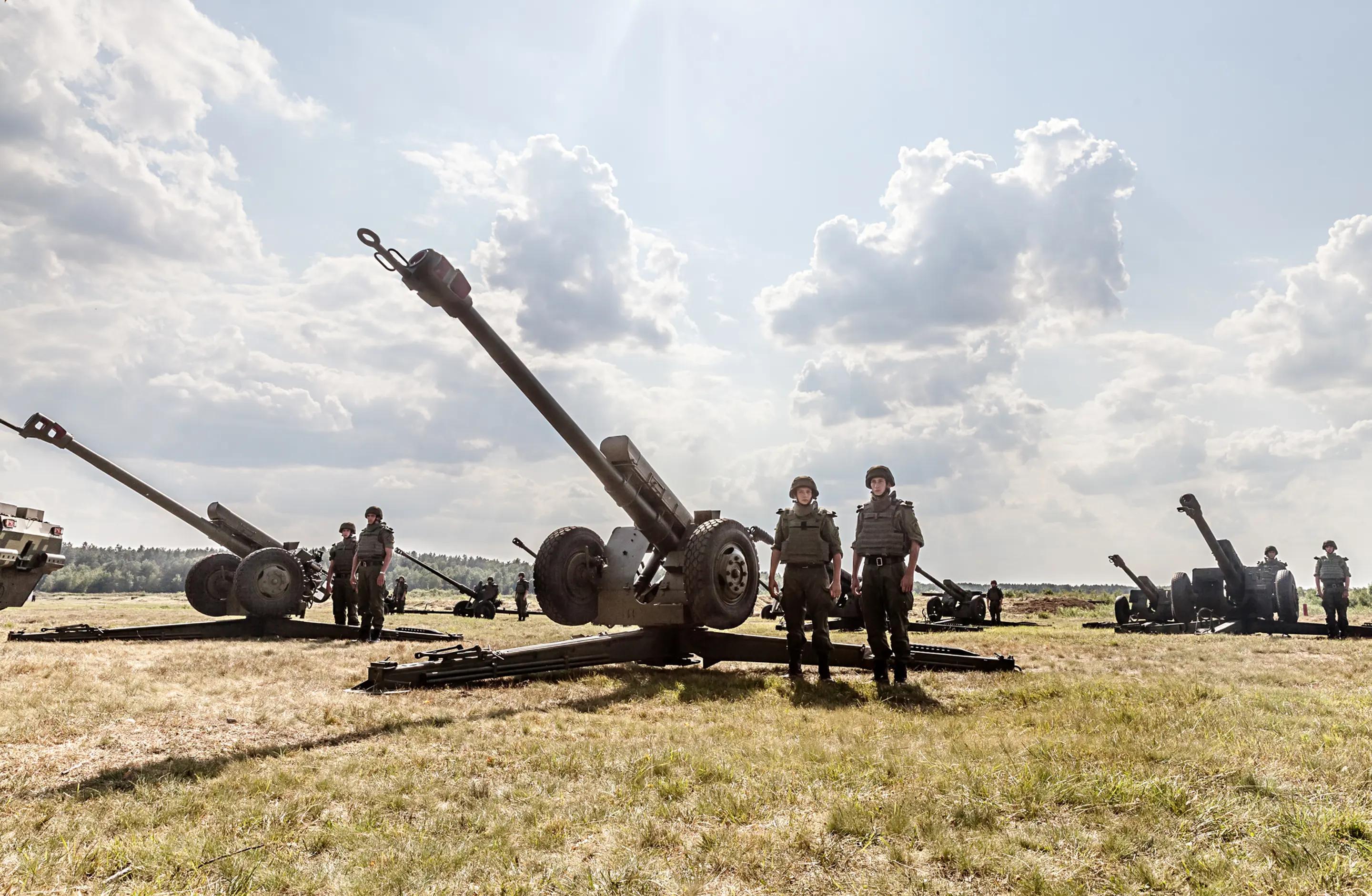 俄罗斯与乌克兰的军事冲突表明大炮仍然统治着战场
