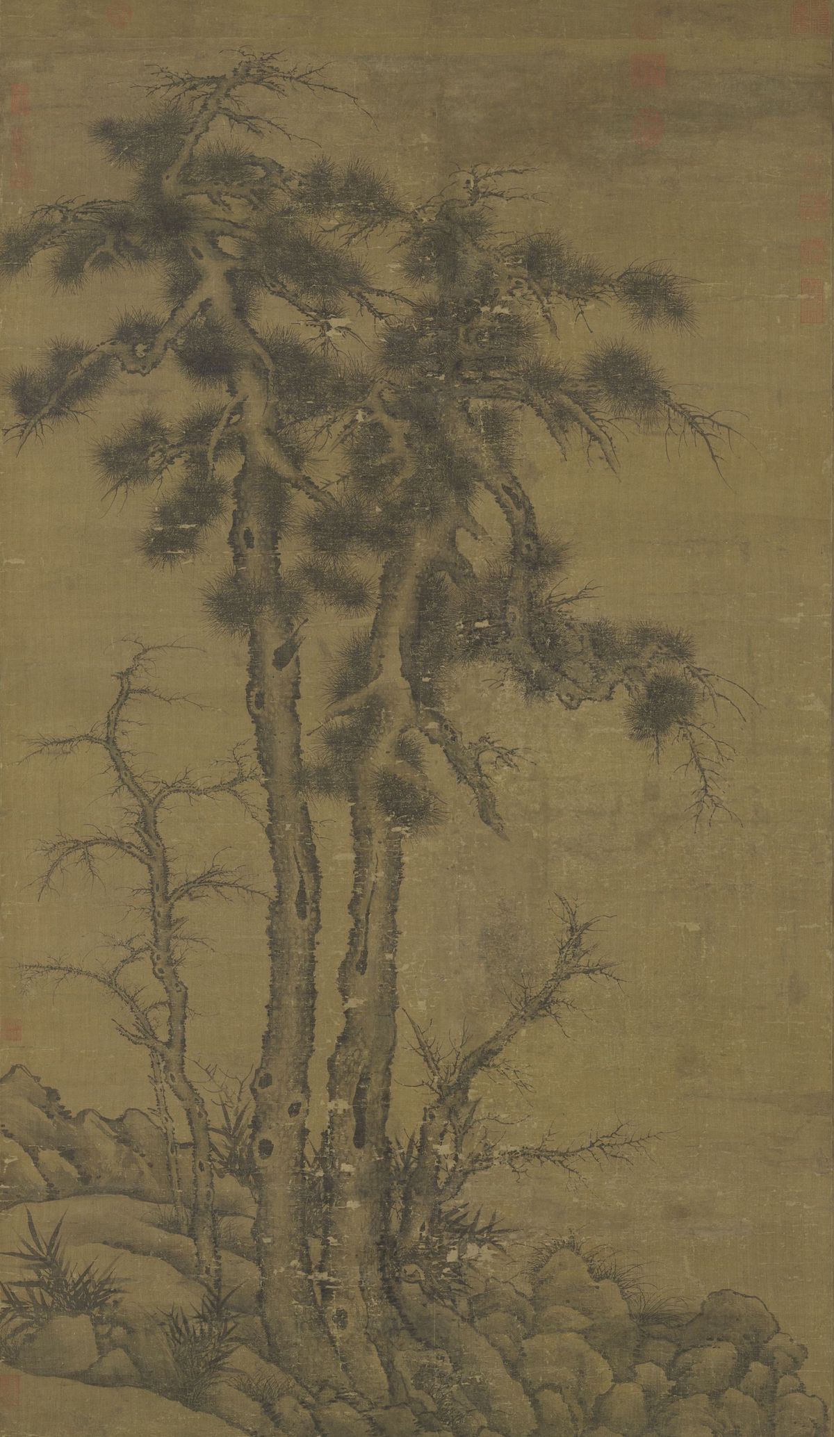 大雪覆盖的故宫,大雪故宫绘画