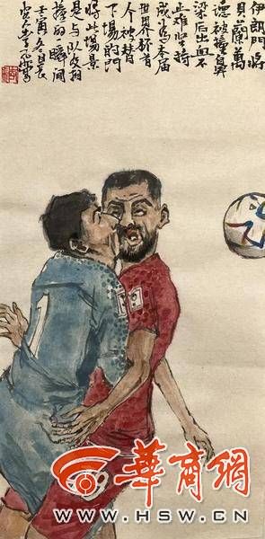 80后美术老师用粉笔作画,诸神黄昏老师