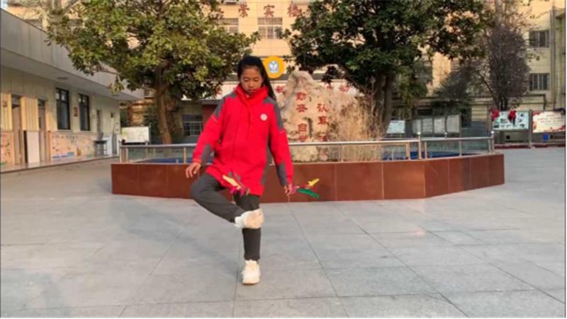 西安少儿体能训练浐灞,浐灞第18小学武术操