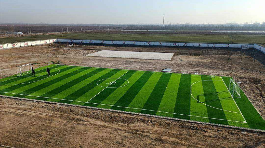 他们放下手机，走进来自未来的教室和球场