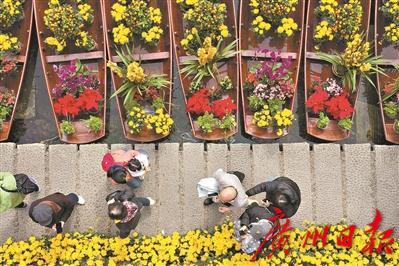 元旦节刊·花市|花如海人如潮，行过花街才过年