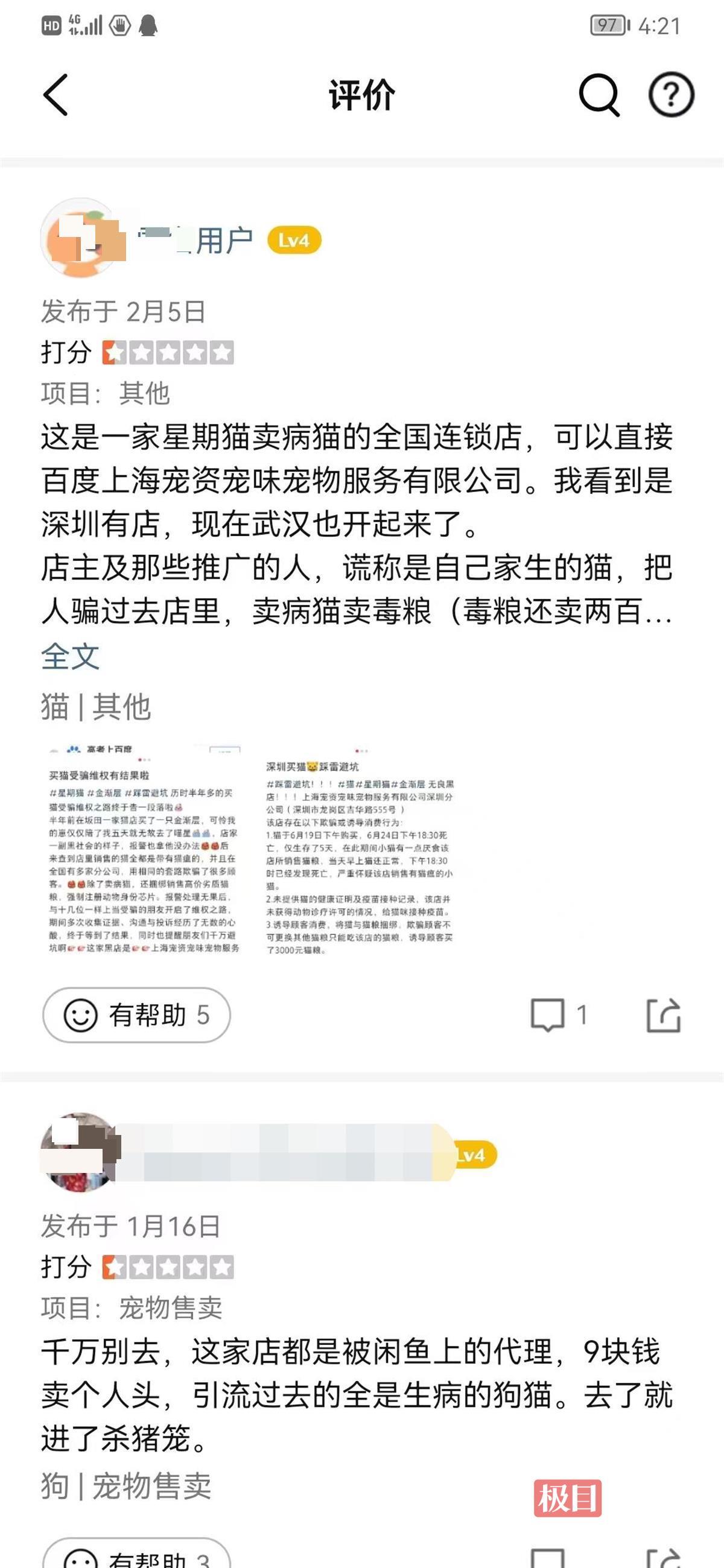 极目315,小狗3天细小花了2000多商家退钱吗